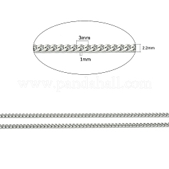 Anlaufbeständige Panzerketten aus Edelstahl 304 mit gedrehten Gliedern&nbsp;CHS-K001-18-2.2mm