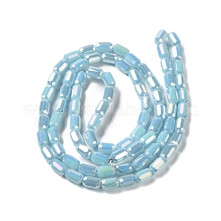 Chapelets de perles en verre électroplaqué&nbsp;EGLA-D031-01-09