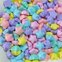 Cabochons en résine opaque dessin animé&nbsp;X-RESI-C039-01O