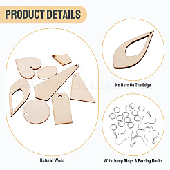 DIY baumeln Ohrring machen Kits&nbsp;DIY-TA0014-23