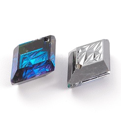 Geprägte Glas Strass Anhänger&nbsp;GLAA-J101-04B-001BB