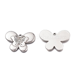 Pendentifs en acier inoxydable 304 anti-ternissement&nbsp;STAS-Z008-14