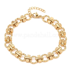 Gliederkettenarmbänder aus 304 Edelstahl für Damen&nbsp;BJEW-H207-01E-G