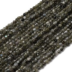 Chapelets de perles en labradorite naturelle &nbsp;G-I389-A35-01A