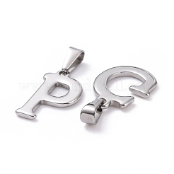 Pendentifs en acier inoxydable 304 anti-ternissement&nbsp;STAS-F106-95P-01
