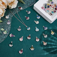 Pendentifs en alliage de zinc avec zircone cubique&nbsp;FIND-HY0003-98S