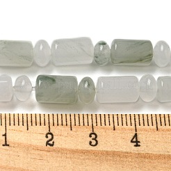 Natürliche Jade Perlen Stränge&nbsp;G-M420-C01-02