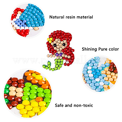 DIY Diamant Malerei Aufkleber Kits für Kinder&nbsp;DIY-SC0011-46