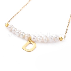 Eau douce naturelle pendentifs de perles&nbsp;NJEW-JN02862-02