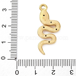 Ciondoli in strass in acciaio inossidabile 304 con placcatura sotto vuoto in pvd&nbsp;STAS-S163-22G