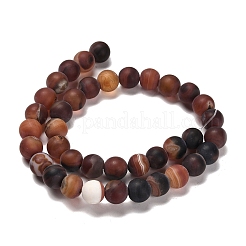 Fili di agata naturale a strisce / fili di agata legati&nbsp;G-B079-C02-03