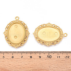 Cabochon pendenti in acciaio inossidabile 304 anti-ossidazione&nbsp;STAS-N114-02G