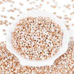 6/0 Hälfte plattierte Glasperlen&nbsp;SEED-N008-04F