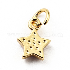 Colgantes de esmalte de latón chapado en rack&nbsp;KK-G387-06G