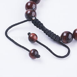 Nylon regolabile bracciali intrecciati cavo di perline&nbsp;BJEW-F308-55I