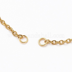 Herstellung von Ankerkettenarmbändern aus Edelstahl 304&nbsp;X-AJEW-JB00782-02
