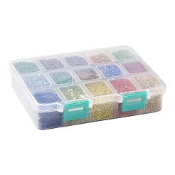Fgb 375g 15 colori 12/0 perline di vetro rotonde di grado A&nbsp;SEED-JP0011-15-2mm