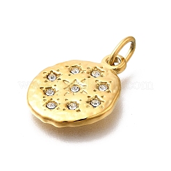 Colgantes de rhinestone de acero inoxidable 304&nbsp;STAS-R159-54G-05