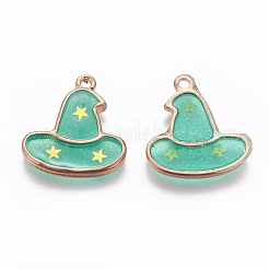 Pendentifs d'émail en alliage&nbsp;X-ENAM-L017-D