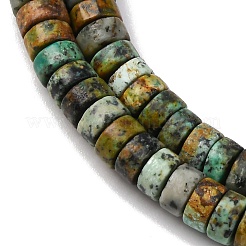 Natürliche afrikanische türkis (jasper) perlen stränge&nbsp;G-L624-I04-2x4mm