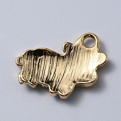 Emaille Anhänger Legierung&nbsp;ENAM-WH0065-20KCG-04
