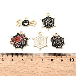 20 Stück 5 Arten Legierung Emaille Anhänger&nbsp;FIND-FP0002-96