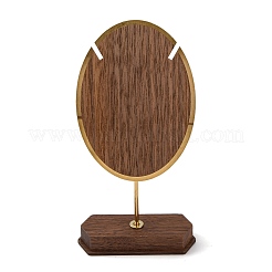Espositori porta collane in legno di forma ovale&nbsp;ODIS-B002-05C