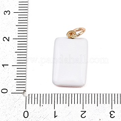 Pendentifs d'émail en laiton &nbsp;ENAM-I087-01