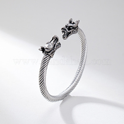 Offene Manschettenarmbänder aus 304 Edelstahl&nbsp;ZK9473-2