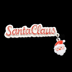 Cabujones de resina opaca con tema navideño&nbsp;CRES-D011-01C