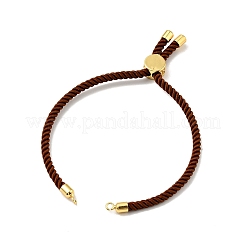 Pulseras deslizantes de cuerda de Milán retorcidas a medio terminar&nbsp;FIND-G032-01G-18
