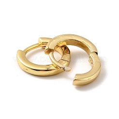 Orecchini a cerchio in ottone placcato cremagliera&nbsp;EJEW-K093-01A