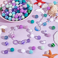 DIY-Sets mit runden Perlen&nbsp;DIY-PH0031-64