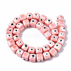 Fili di perline in ceramica di porcellana fatti a mano&nbsp;PORC-T006-01I