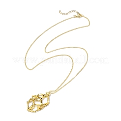 3 stücke 3 arten 304 edelstahl macrame beutel halskette zeug&nbsp;NJEW-JN04902-01