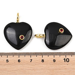 Natürlichen Obsidian Anhänger&nbsp;G-D104-01G-14