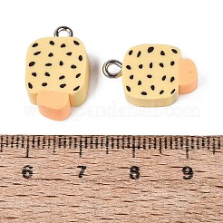 Pendentifs en pâte polymère manuels&nbsp;CLAY-Q253-07P-03