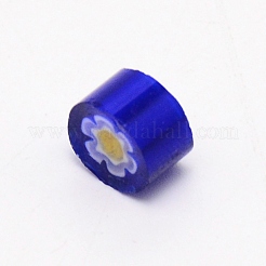 Perle di vetro millefoiri&nbsp;LK-WH0001-01A