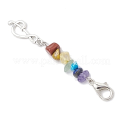 Decorazioni pendenti con chakra in citrino naturale&nbsp;HJEW-JM03359