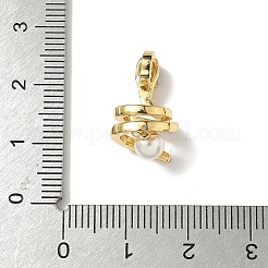 Schlangen-Messing-Mikropavé-Zirkonia-Faltverschlüsse&nbsp;KK-I276-50G