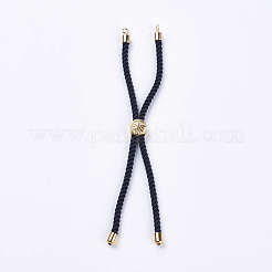 Nylon Twisted Cord Armband machen&nbsp;MAK-F018-04G-RS