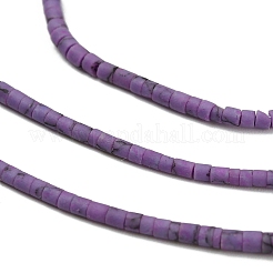 Tinti turchese sintetico fili di perline&nbsp;G-P594-01A-03
