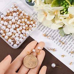 120 pièce de boucles d'oreilles en fer de 3 tailles.&nbsp;STAS-SP0001-51G