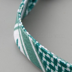 Geflochtene Armbänder aus Polyesterkordel im ethnischen Stil für Männer und Frauen&nbsp;BJEW-WH0022-66A
