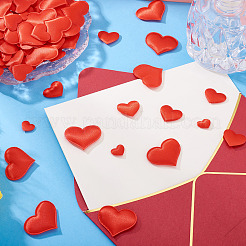 300 pièce de 3 styles de confettis en forme de cœur en éponge polyester&nbsp;DIY-TA0012-61