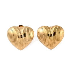 Pendientes de acero inoxidable 304&nbsp;EJEW-O004-03G
