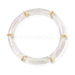 Bracelets en acrylique plaqués UV pour femmes&nbsp;BJEW-JB12949