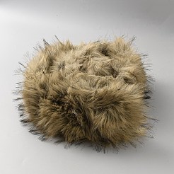 Kunstpelz-Chenille-Stickbesatz zum Nähen von Basteldekor&nbsp;FIND-WH0366-093D