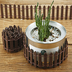 1 Stück Holzzaun-Ornamente&nbsp;AJEW-SP0003-86