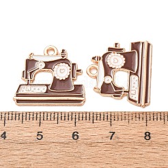 Emaille Anhänger Legierung&nbsp;AL-CBA2679-02KCG-02
